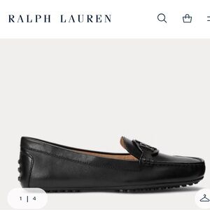 Lauren Ralph Lauren Black Loafers